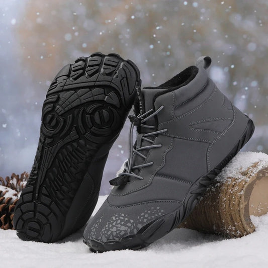 Winter Barefoot Boots Men Winter Shoes Barefoot Ankle Boots 36-46 Couple Snow Shoes Outdoor Hiking Shoes Fur Warm Plush Boots   4.9   11 Reviews   ౹   55 sold