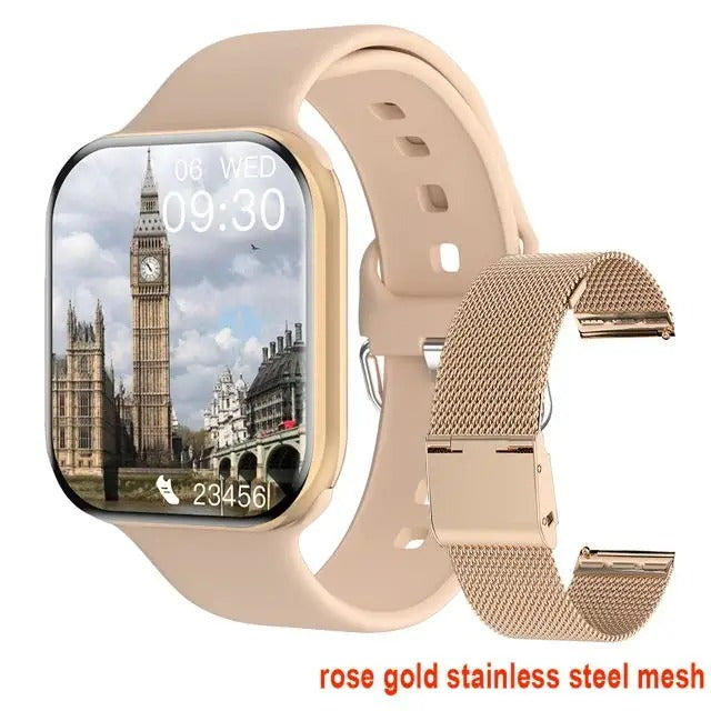 GPS Smart Watch Men For Apple Watch 10 series Always On Display Body Temperature BT Call NFC Women Smartwatch For IOS Android   5.0   200 Reviews   ౹   213 sold